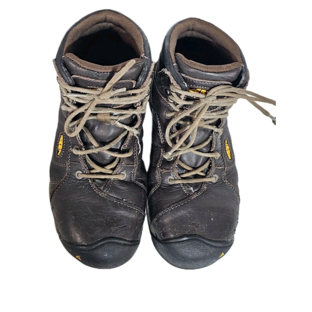 Keen Boots Utility Mt. Vernon Steel Toe Work Womens Size 9W Waterproof Leather - Picture 4 of 14